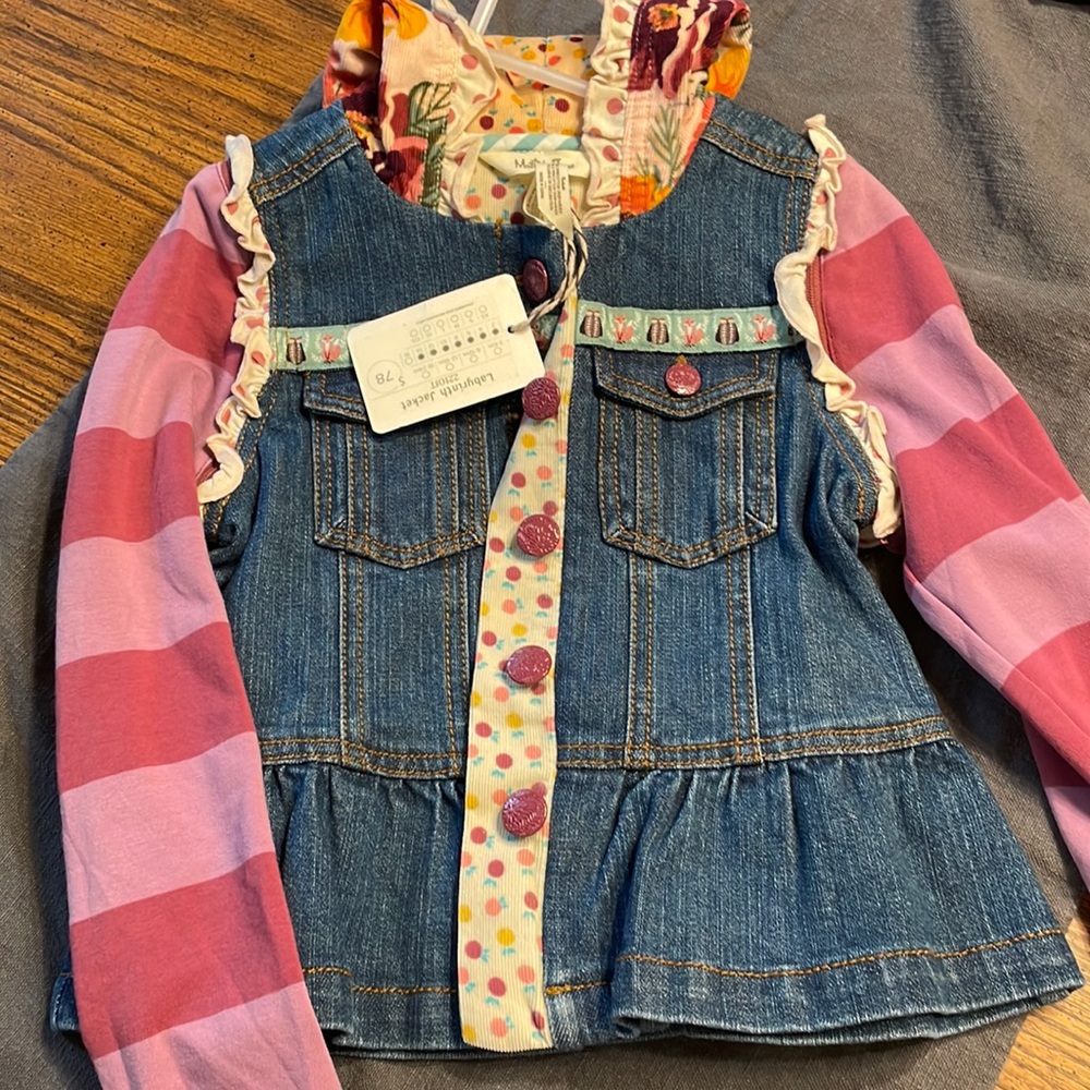 NWT Matilda Jane labyrinth jacket size 6